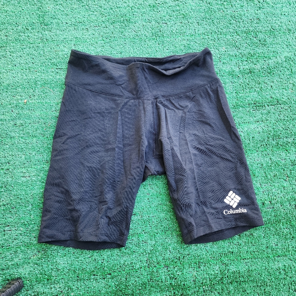 Columbia Women's Athletic Black Biker Shorts